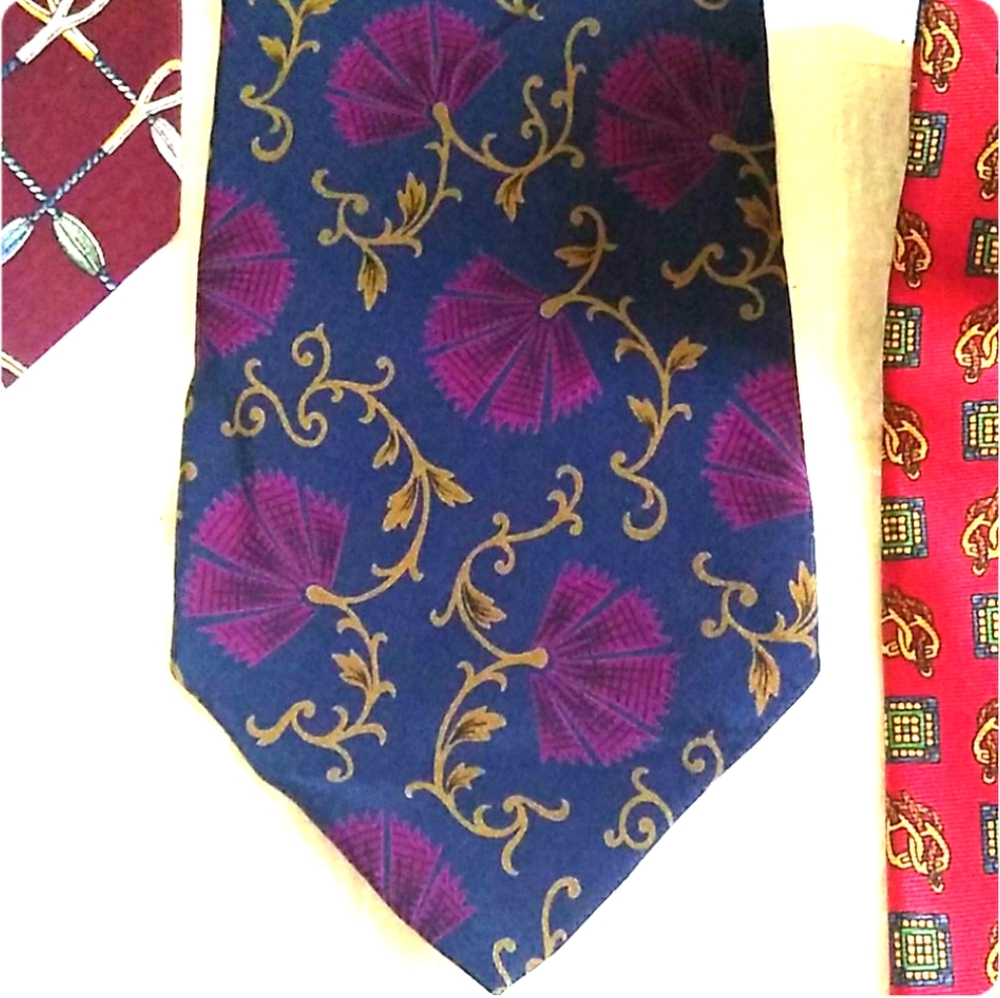 Take 1/2 OFF Christian Dior Silk Tie Bundle VINTAG - Picture 7 of 12